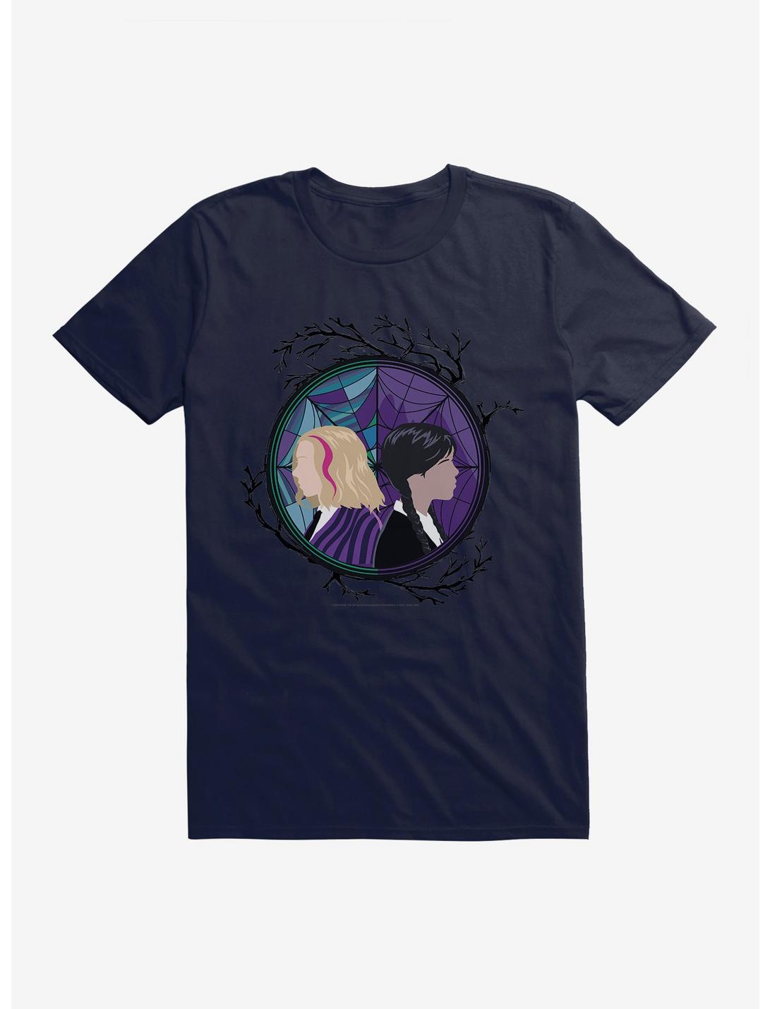 Wednesday Enid And Wednesday Portrait T-Shirt