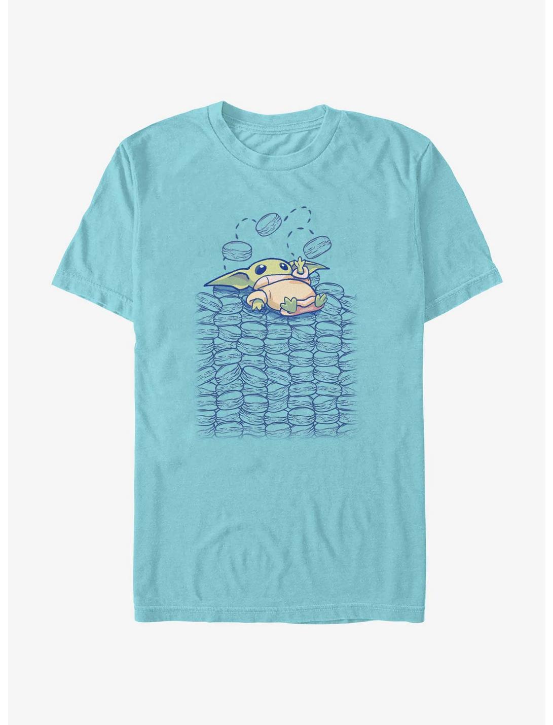 Star Wars The Mandalorian Grogu Cookies Stack Extra Soft T-Shirt