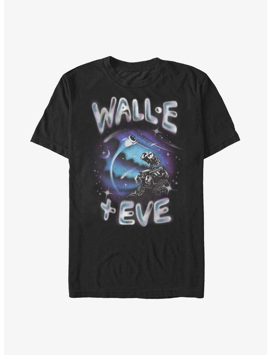 Disney Pixar Wall-E Airbrush Wall-E and Eve T-Shirt