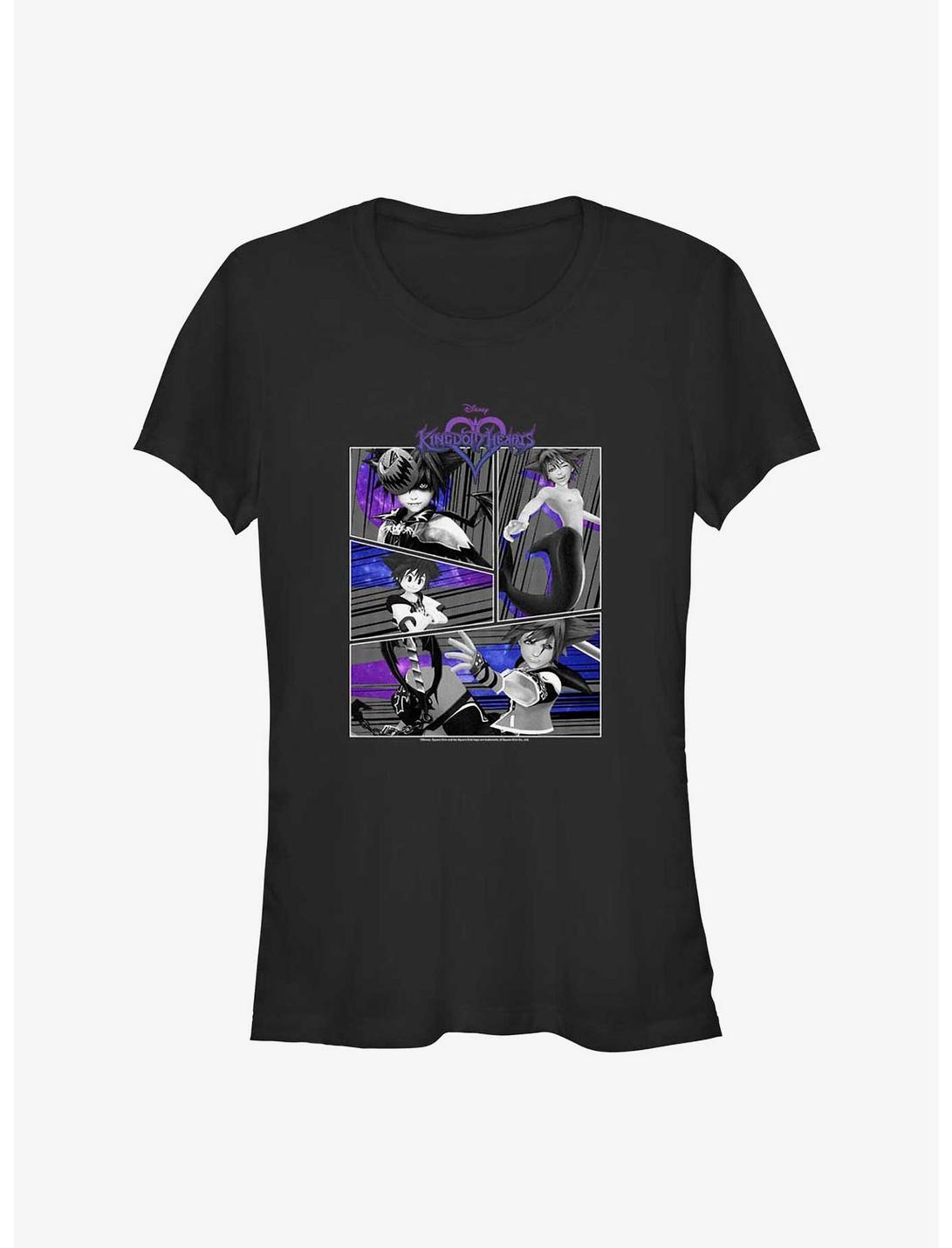 T-shirt Fille Kingdom Hearts Sora Comic Panel