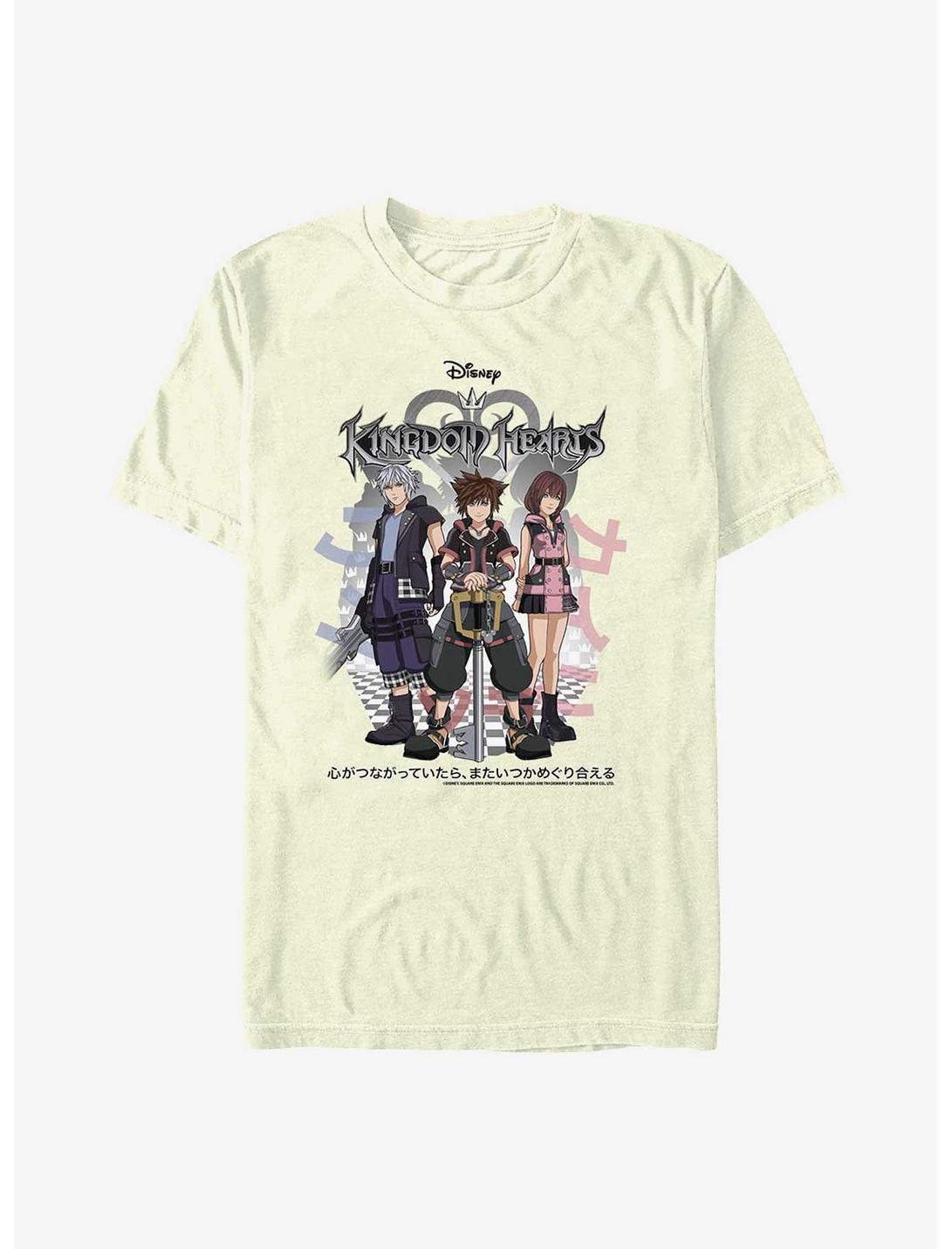 Kingdom Hearts Riku, Sora, and Kairi Group T-Shirt