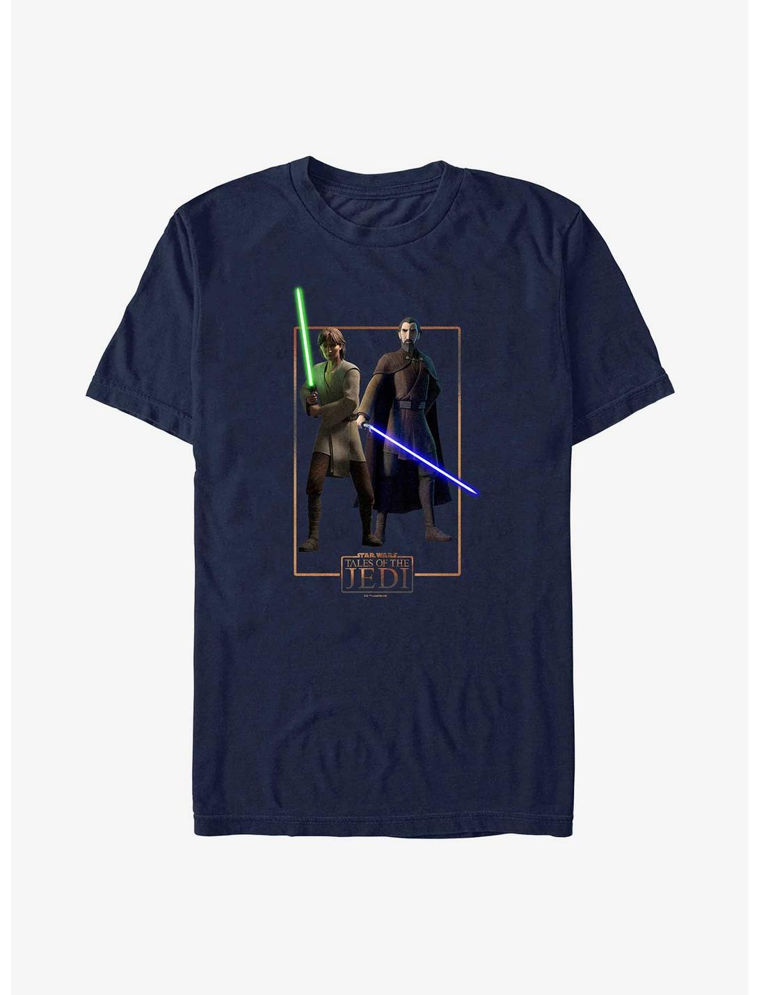 T-Shirt Star Wars : Les Contes des Jedi Comte Dooku et Qui-Gon Jinn