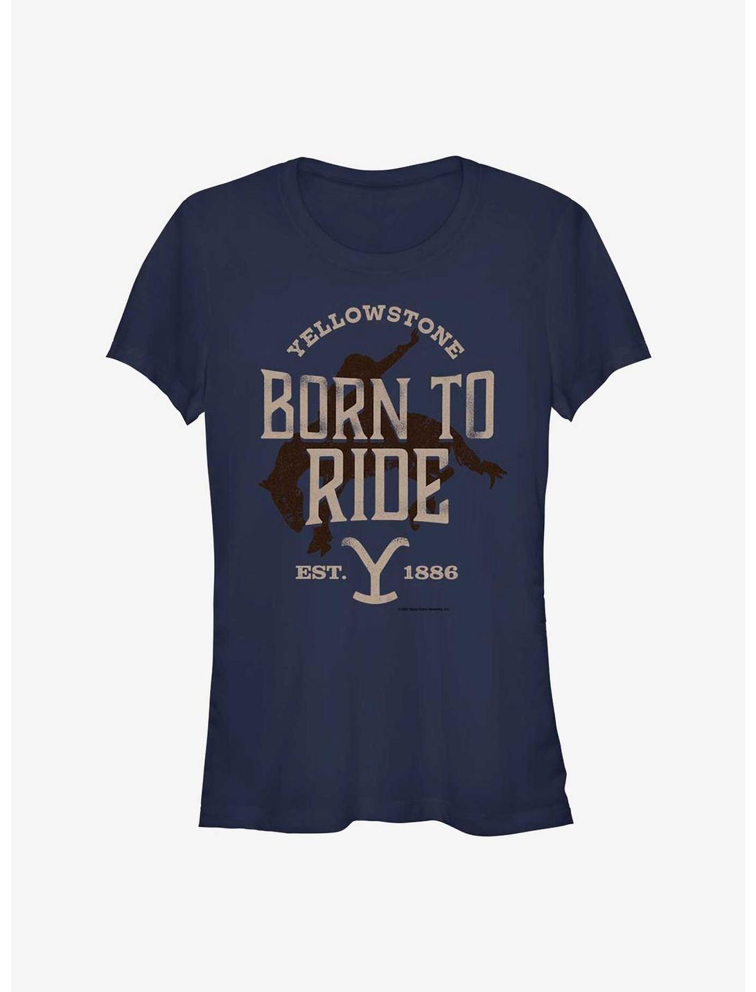 T-shirt fille Yellowstone Born To Ride