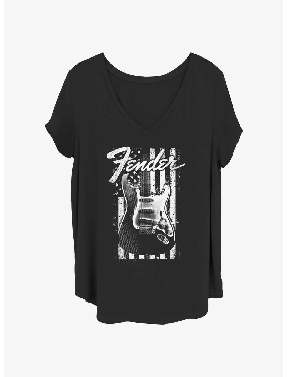 T-shirt Fender Flag Girls Grande Taille