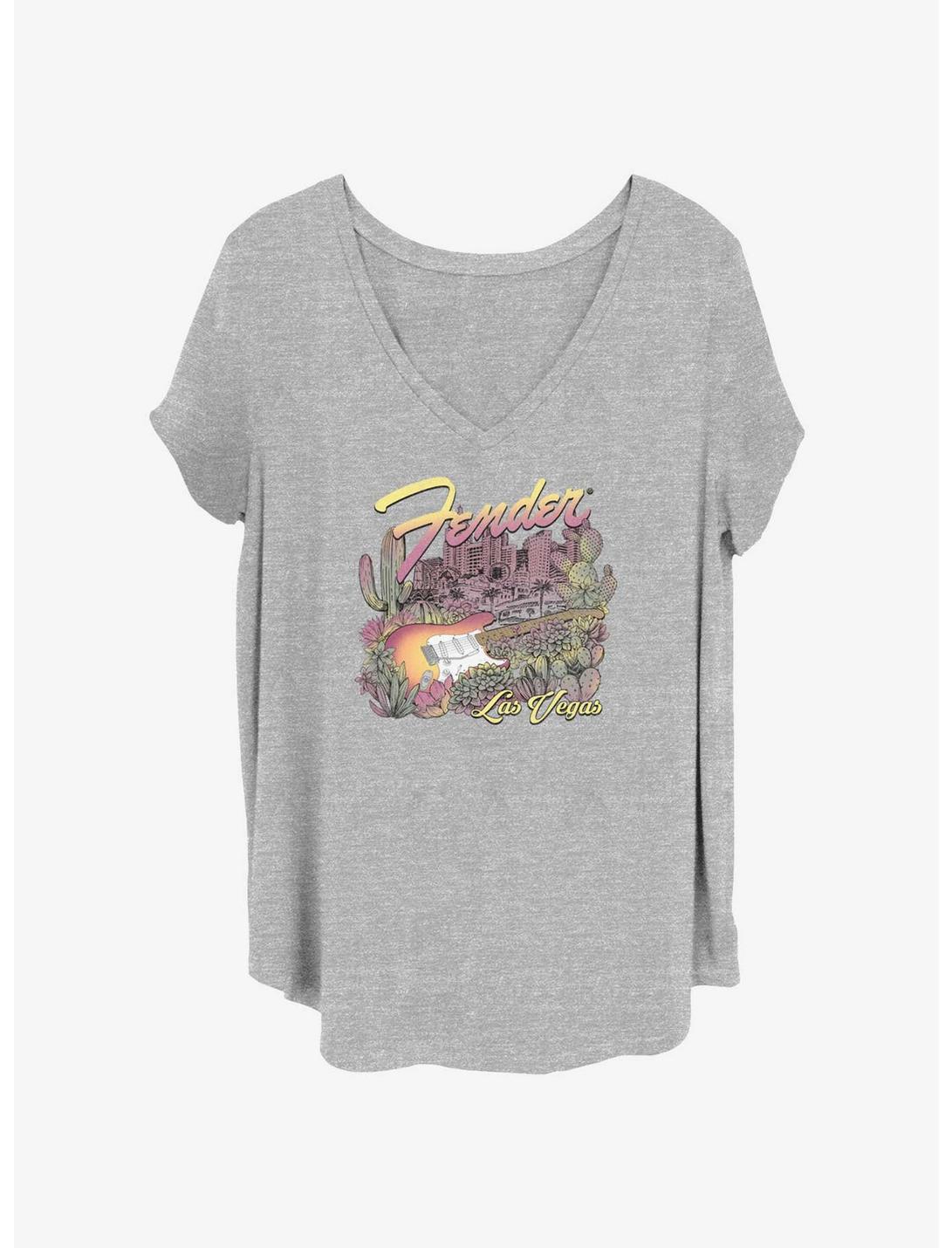 Fender Las Vegas Girls T-Shirt Plus Size