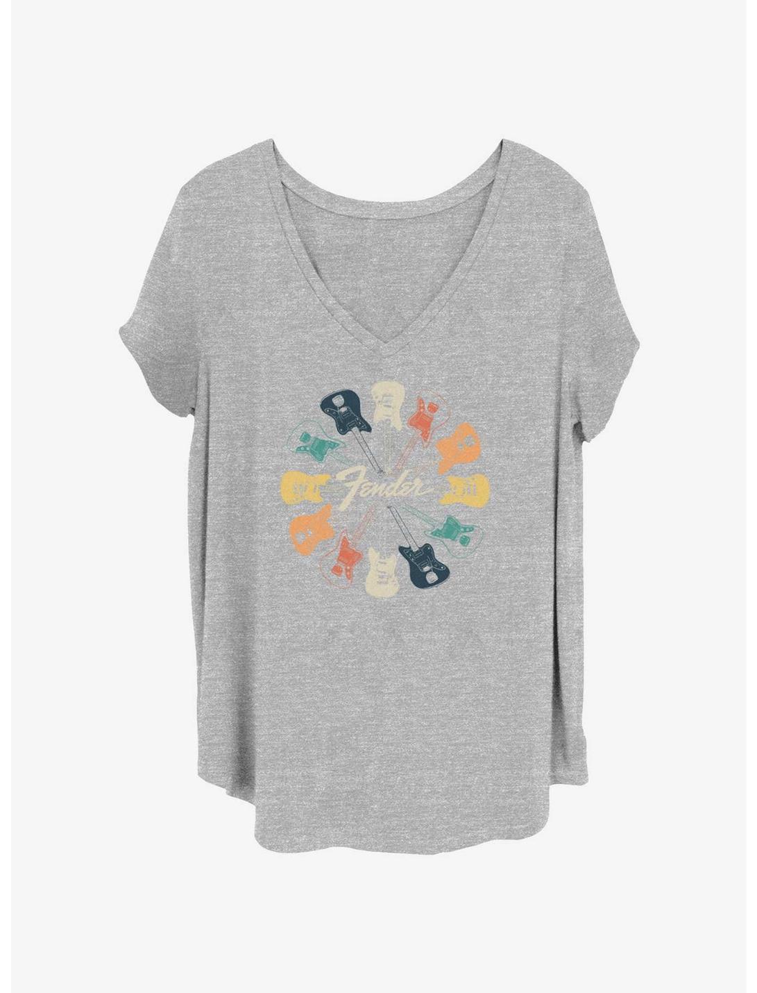 Fender Retro Roundup Girls T-Shirt Plus Size