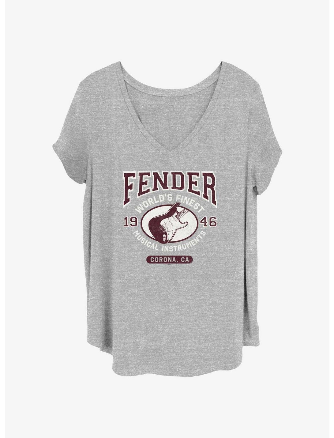 Fender World's Finest Musical Instruments Girls T-Shirt Plus Size
