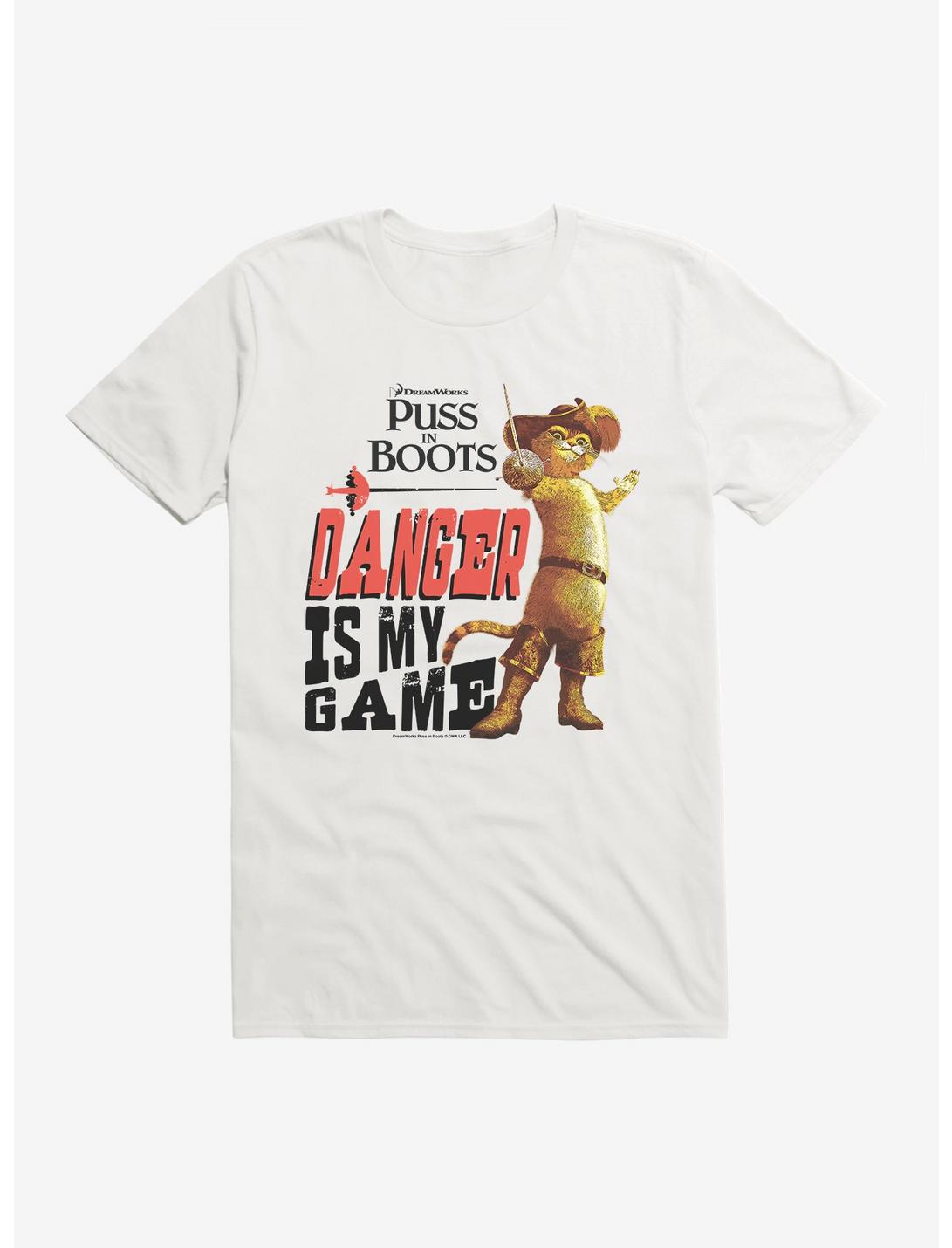 Puss In Boots Danger Is My Game T-Shirt