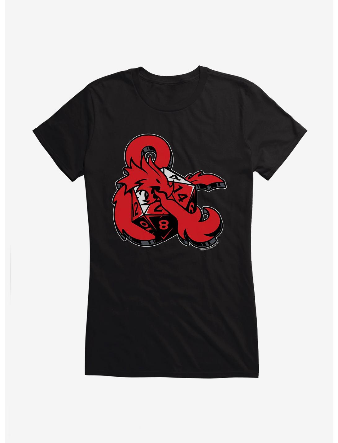 T-shirt Filles D&D Ampersand Dés
