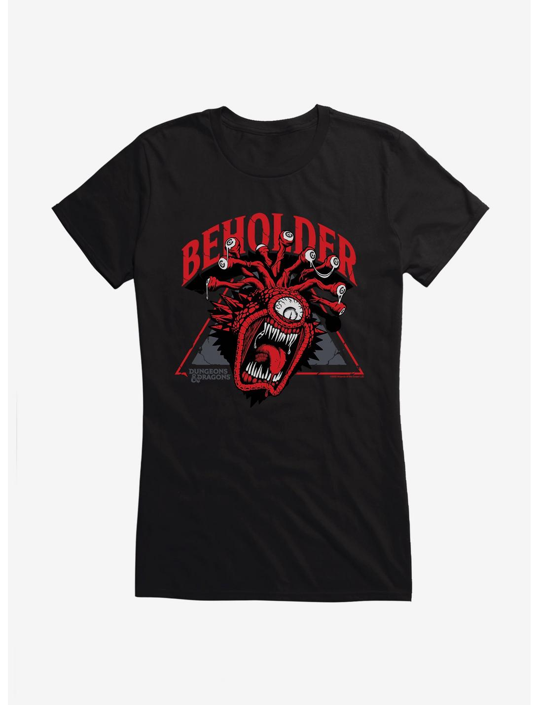Dungeons & Dragons Beholder Triangle Girls T-Shirt