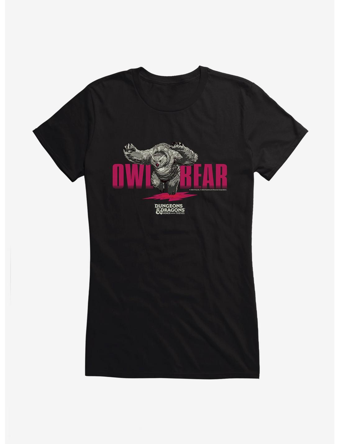 Dungeons & Dragons: Honor Among Thieves Owlbear Pose Girls T-Shirt