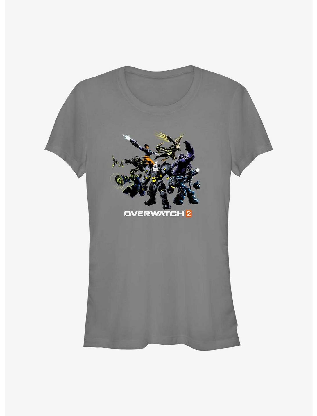Overwatch 2 Group Action Shot Girls T-Shirt