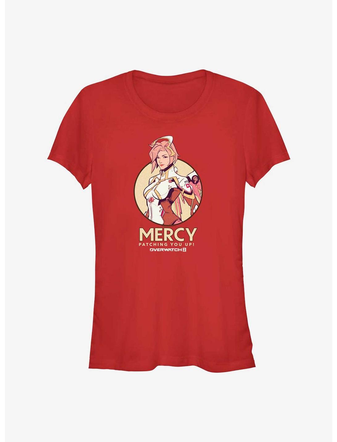 Overwatch 2 Mercy Patching You Up Girls T-Shirt