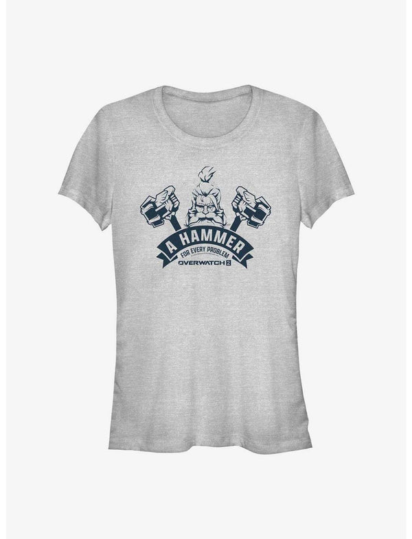 Overwatch 2 Reinhardt A Hammer For Every Problem Girls T-Shirt