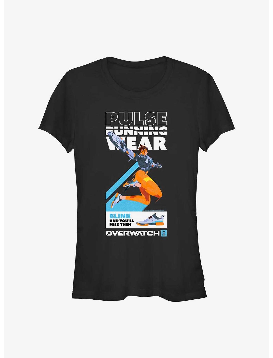 Overwatch 2 Tracer Pulse Running Wear Girls T-Shirt