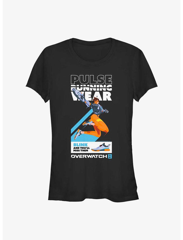 Overwatch 2 Tracer Pulse Running Wear Girls T-Shirt