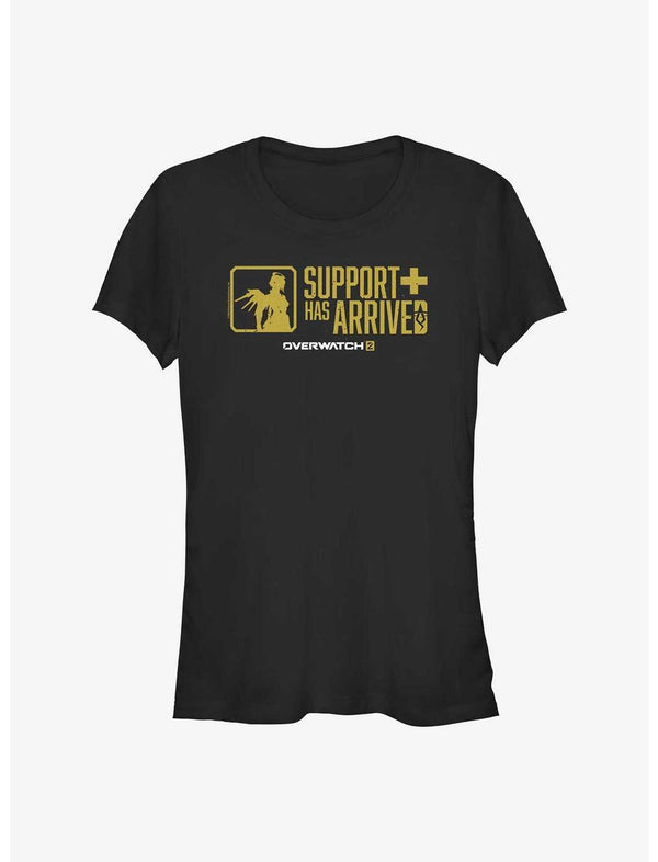 Overwatch 2 Mercy Support Has Arrived Girls T-Shirt