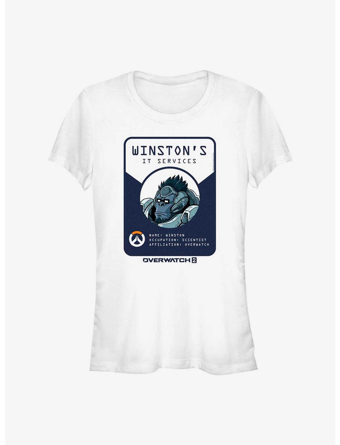 Overwatch 2 Winston's IT Services Girls T-Shirt