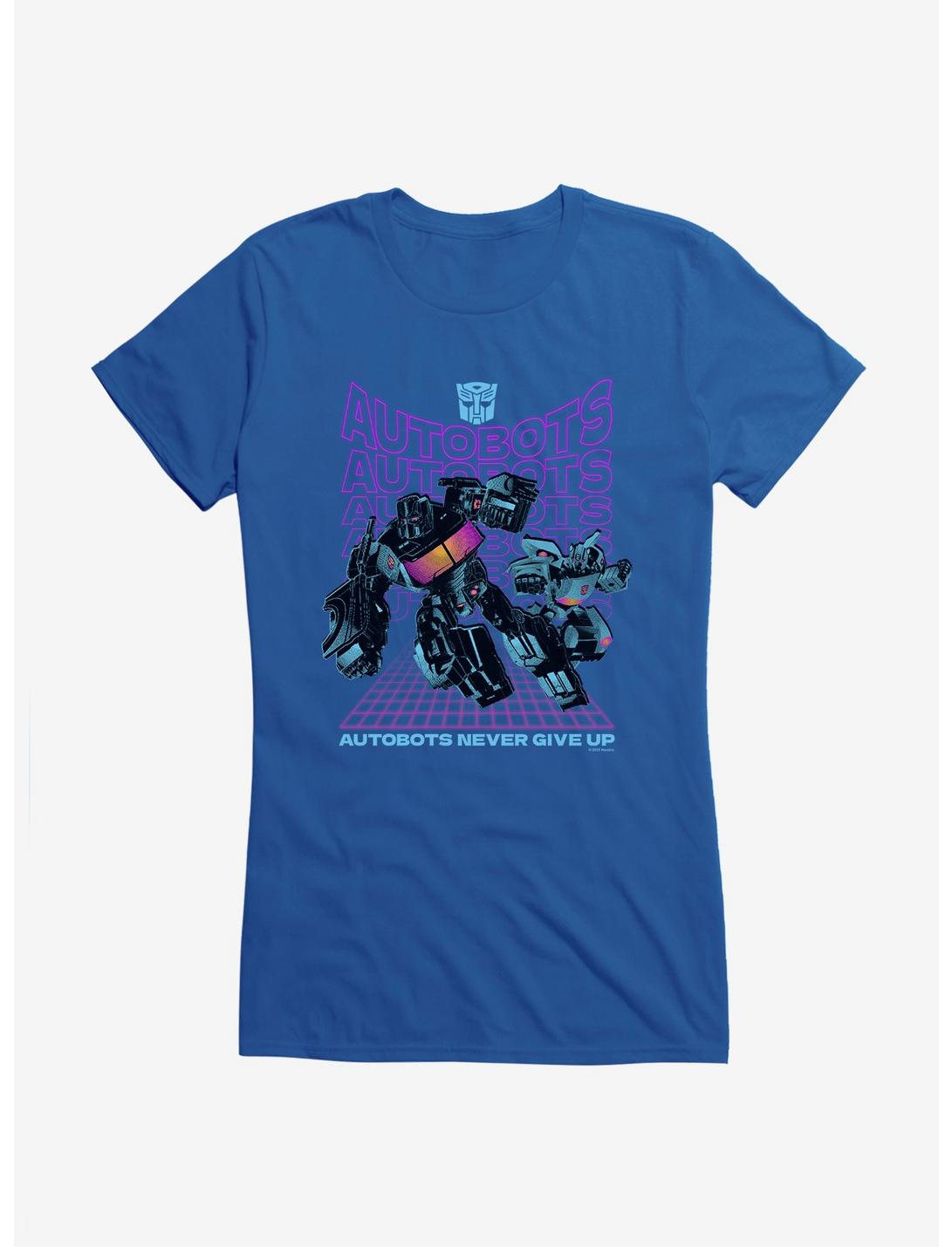 T-shirt Fille Transformers Autobots N'abandonnent Jamais