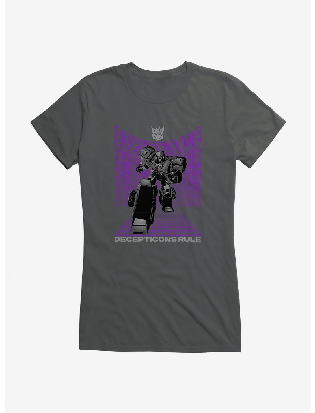 Transformers Decepticons Rule Megatron Girls T-Shirt