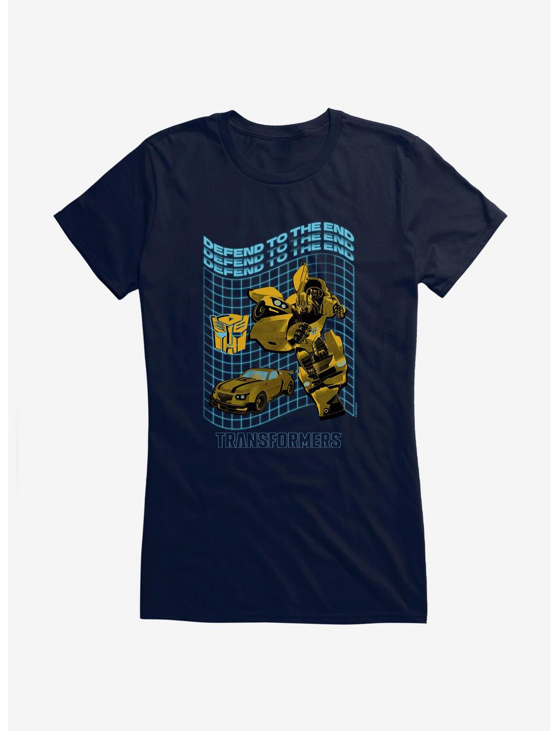 T-shirt fille Transformers Defend To The End Bumblebee