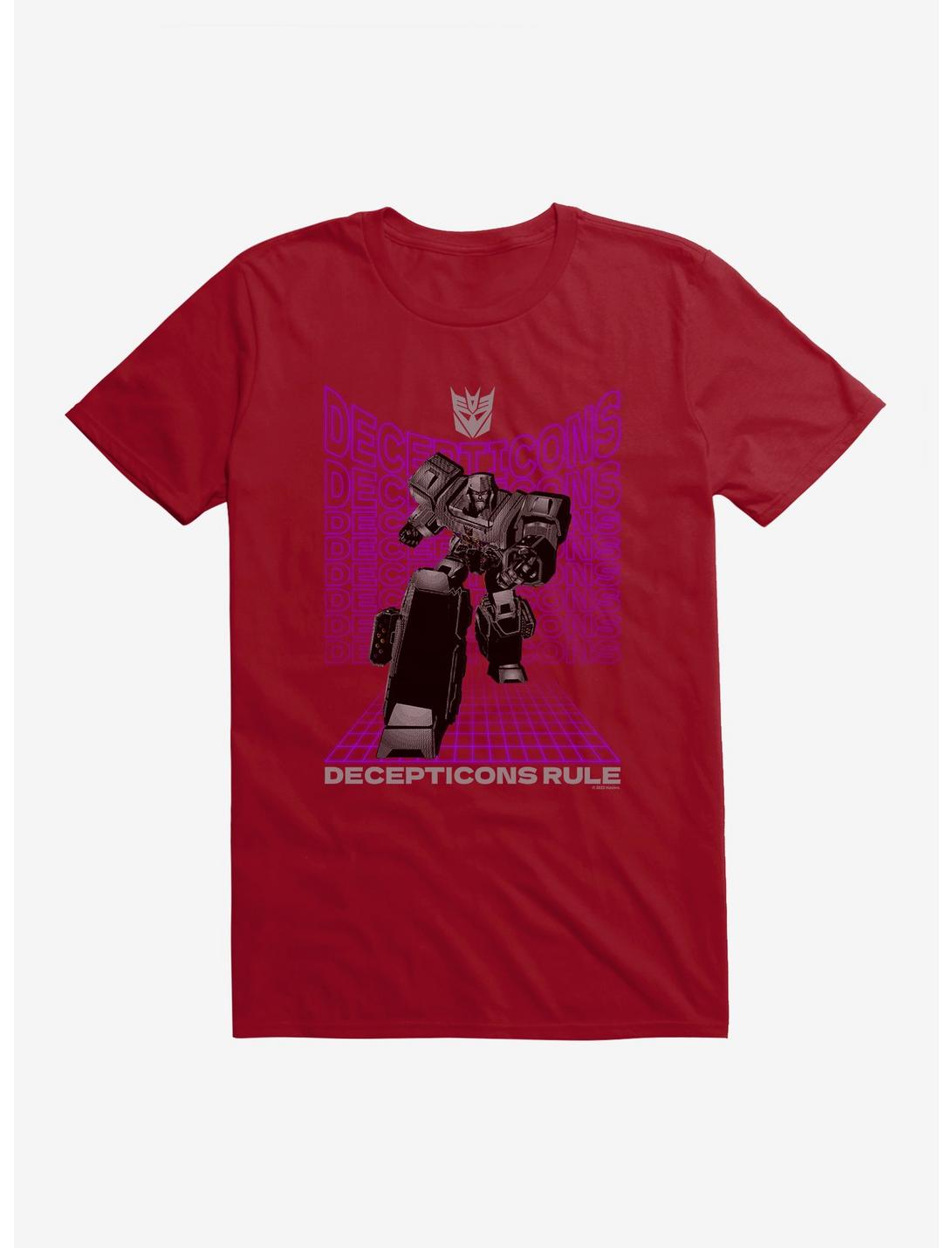 T-shirt Transformers Les Decepticons dominent Mégatron