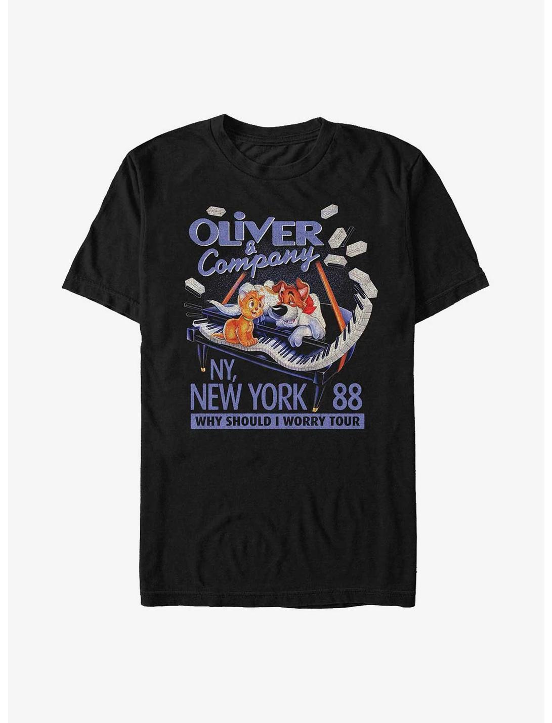 Disney Oliver & Company Tour Poster T-Shirt