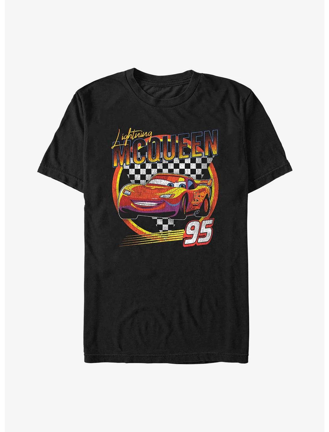 Disney Pixar Cars Lightning Mcqueen Vintage Race T-Shirt