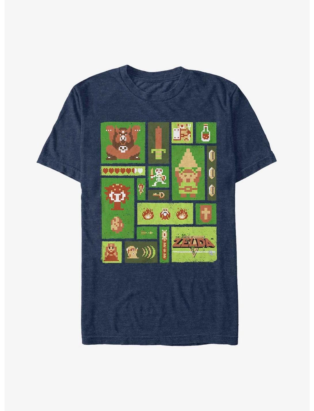 The Legend of Zelda Pixel Collage T-Shirt