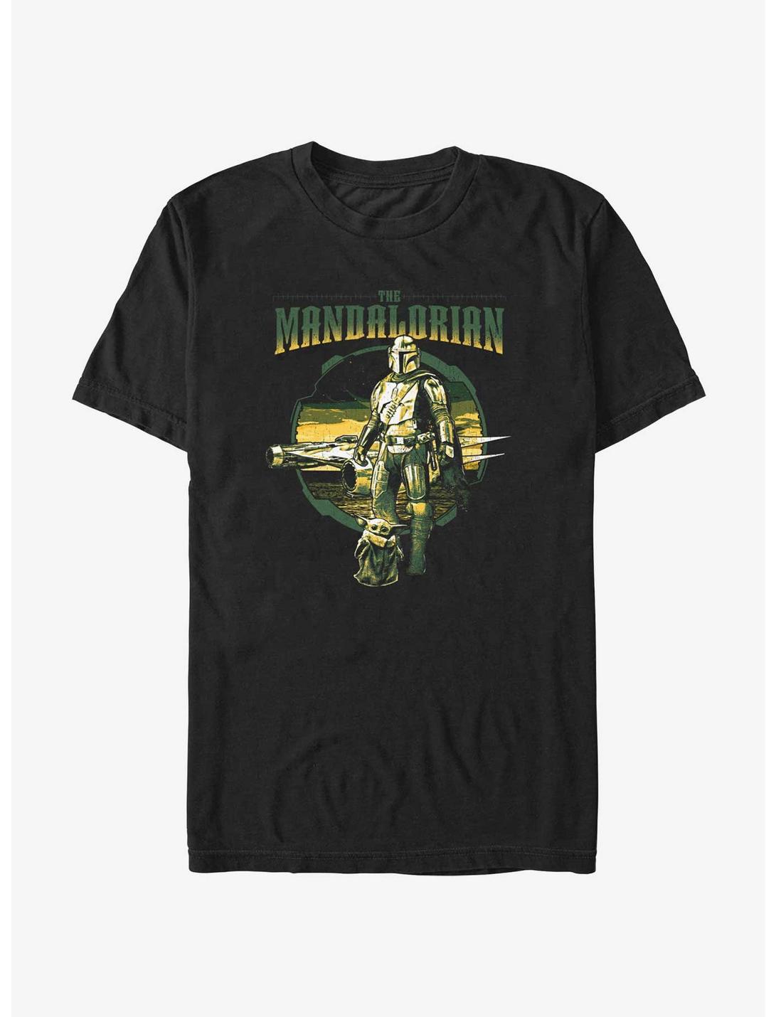 Star Wars The Mandalorian Grogu & Mando Together Again T-Shirt