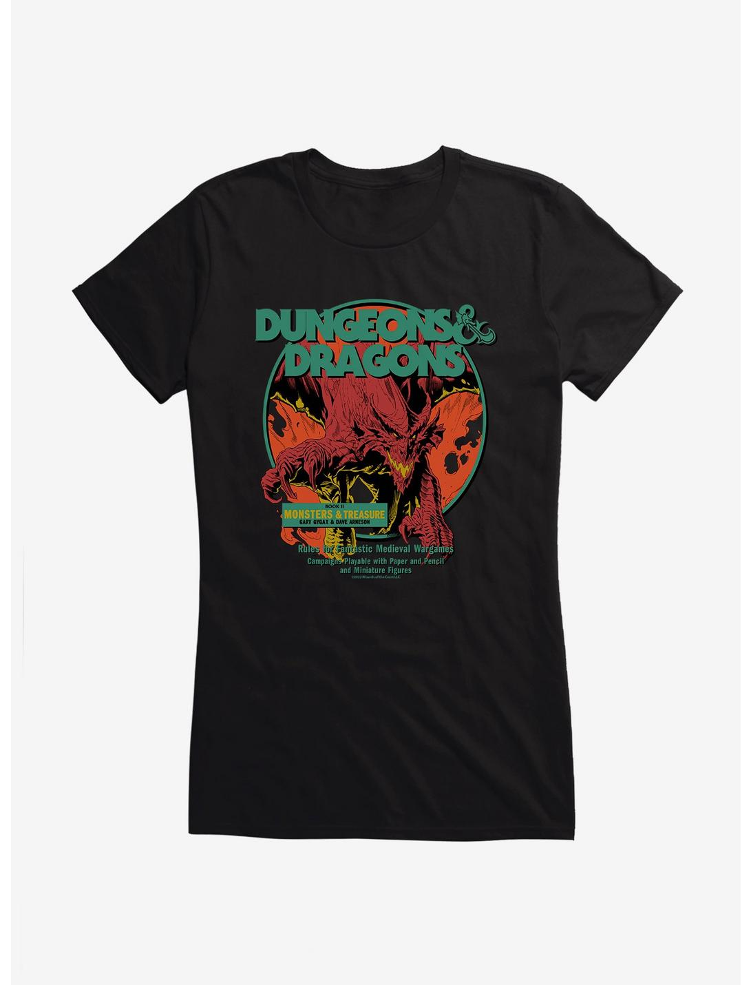 T-Shirt Fille Dungeons & Dragons II Monstres & Trésors