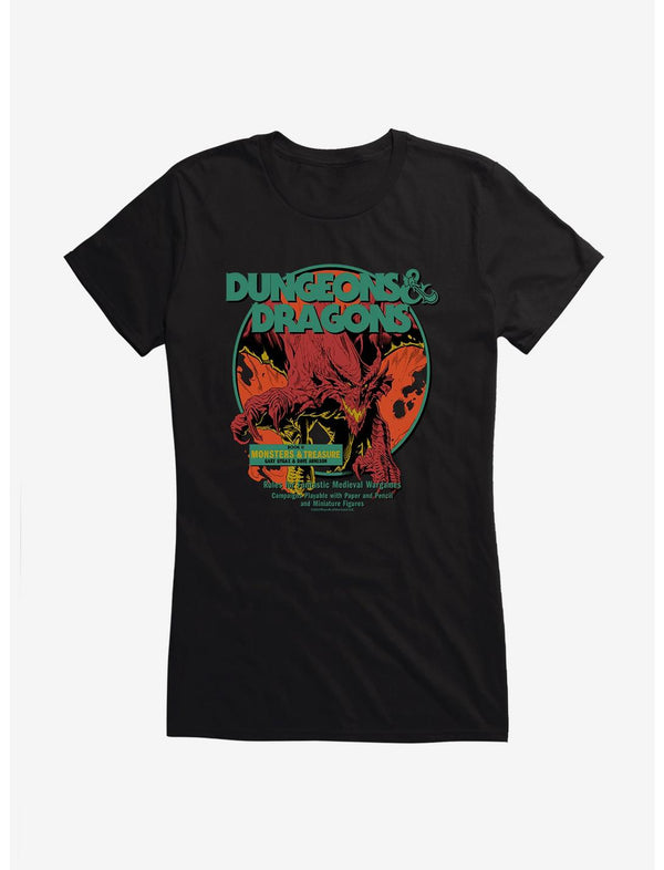 Dungeons & Dragons Book II Monsters & Treasure Girls T-Shirt