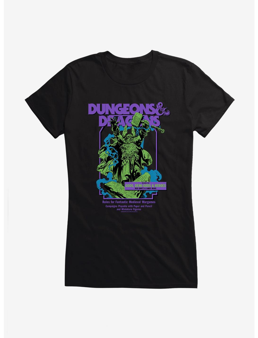 Dungeons & Dragons Book VII Gods, Demi-Gods & Heroes Girls T-Shirt