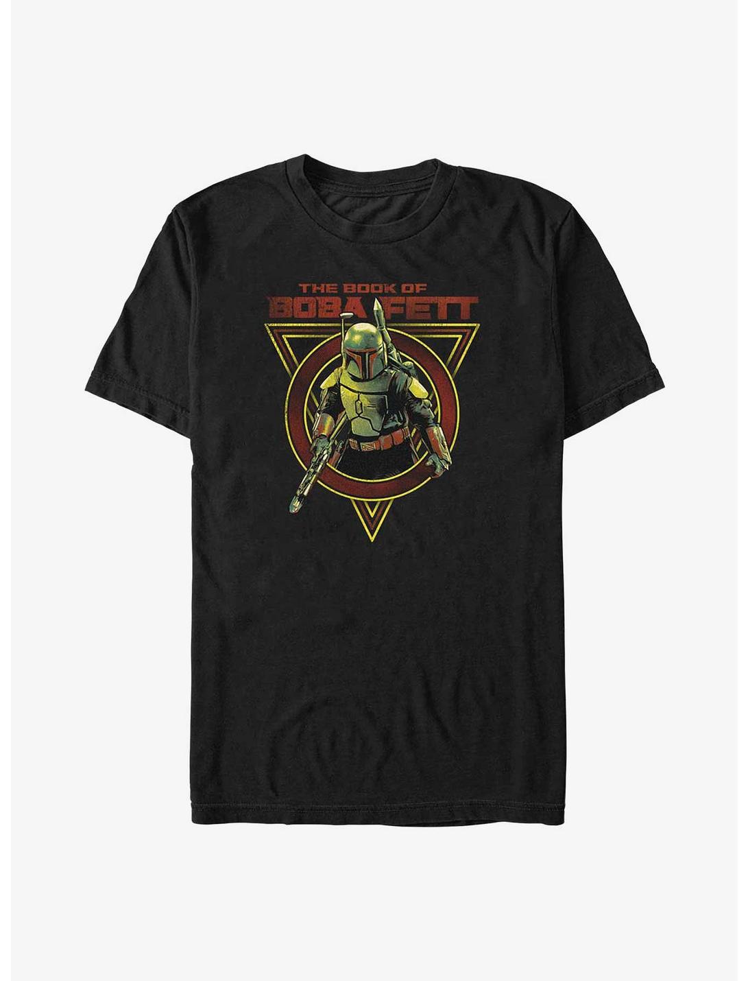 T-shirt grande taille Star Wars Le Livre de Boba Fett avec badge