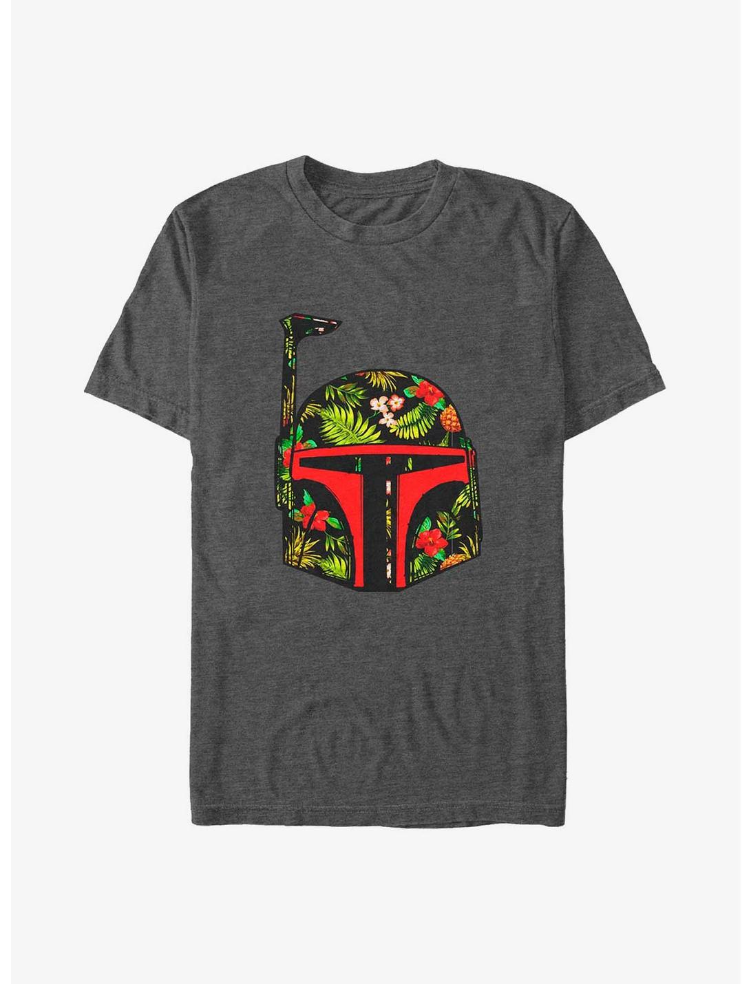 Star Wars Tropical Boba Helmet Big & Tall T-Shirt
