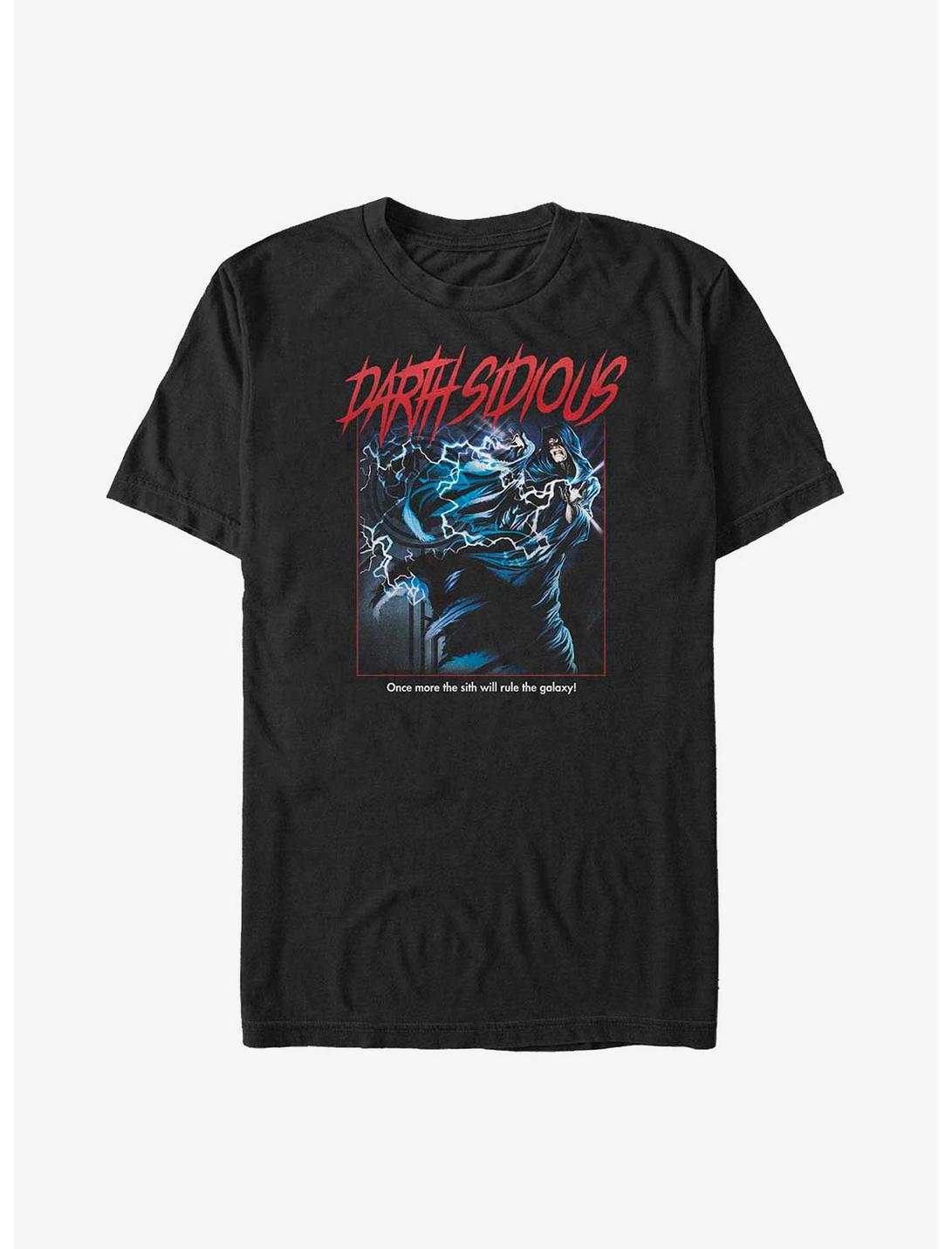Star Wars Darth Sidious The Sith Will Rule The Galaxy Big & Tall T-Shirt