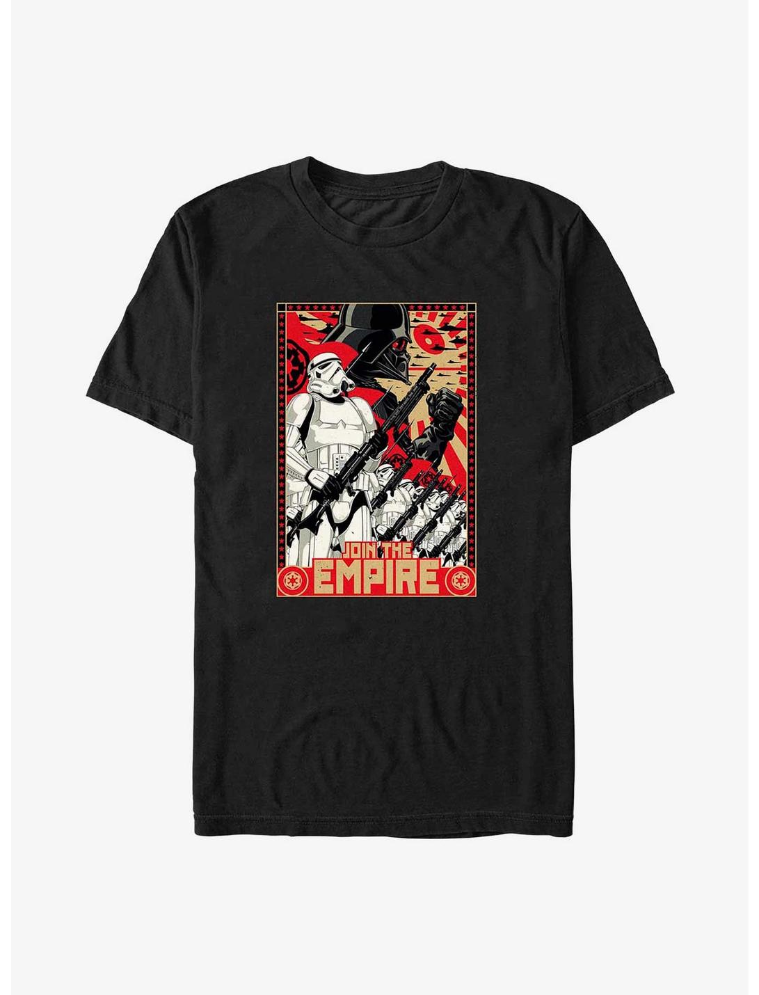 Star Wars Join The Empire Propaganda Poster Big & Tall T-Shirt