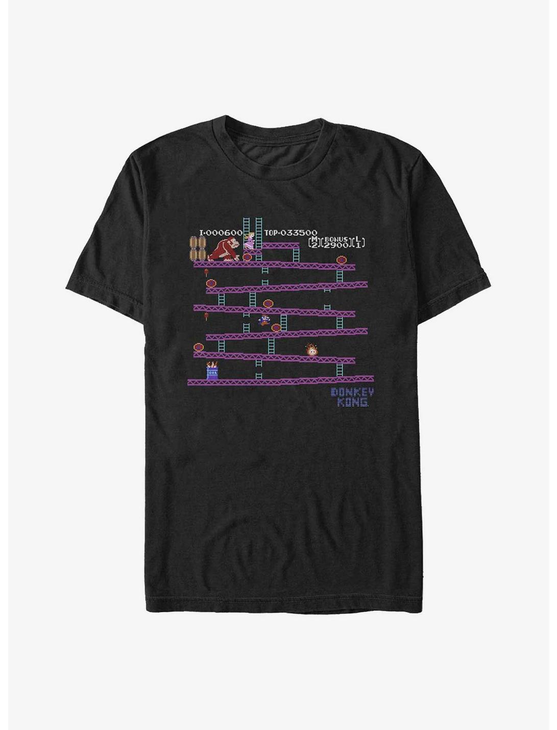 Nintendo Donkey Kong Pixel Arcade Big & Tall T-Shirt