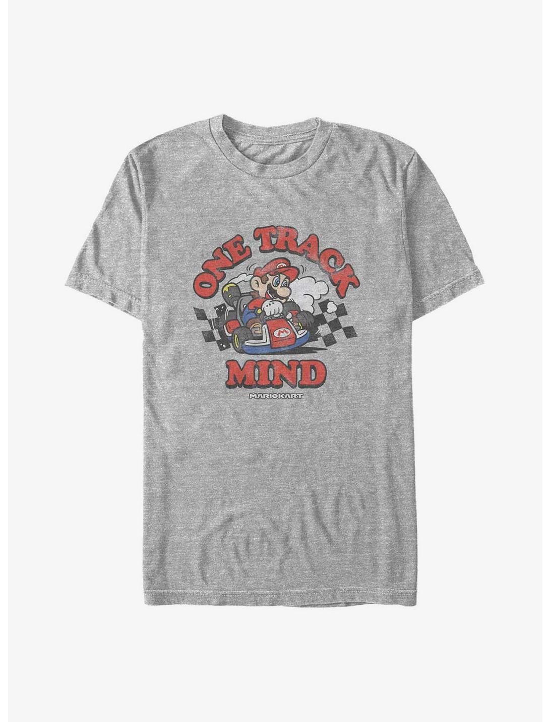 Mario One Track Mind Big & Tall T-Shirt