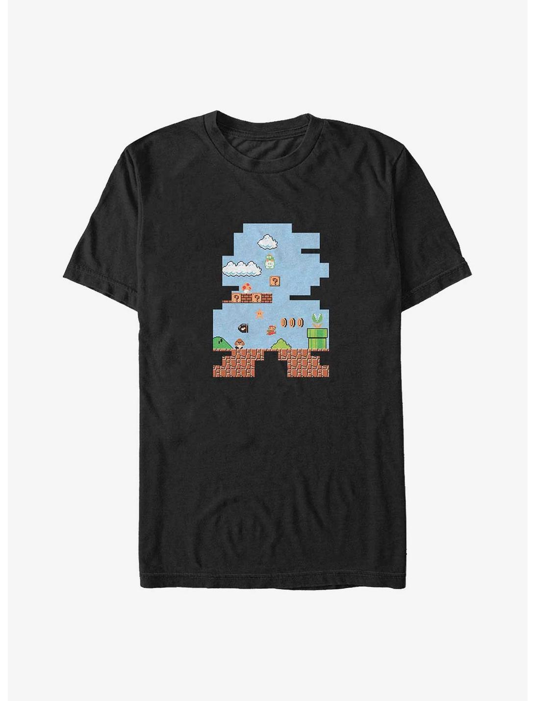 Mario Shape Up Arcade Big & Tall T-Shirt