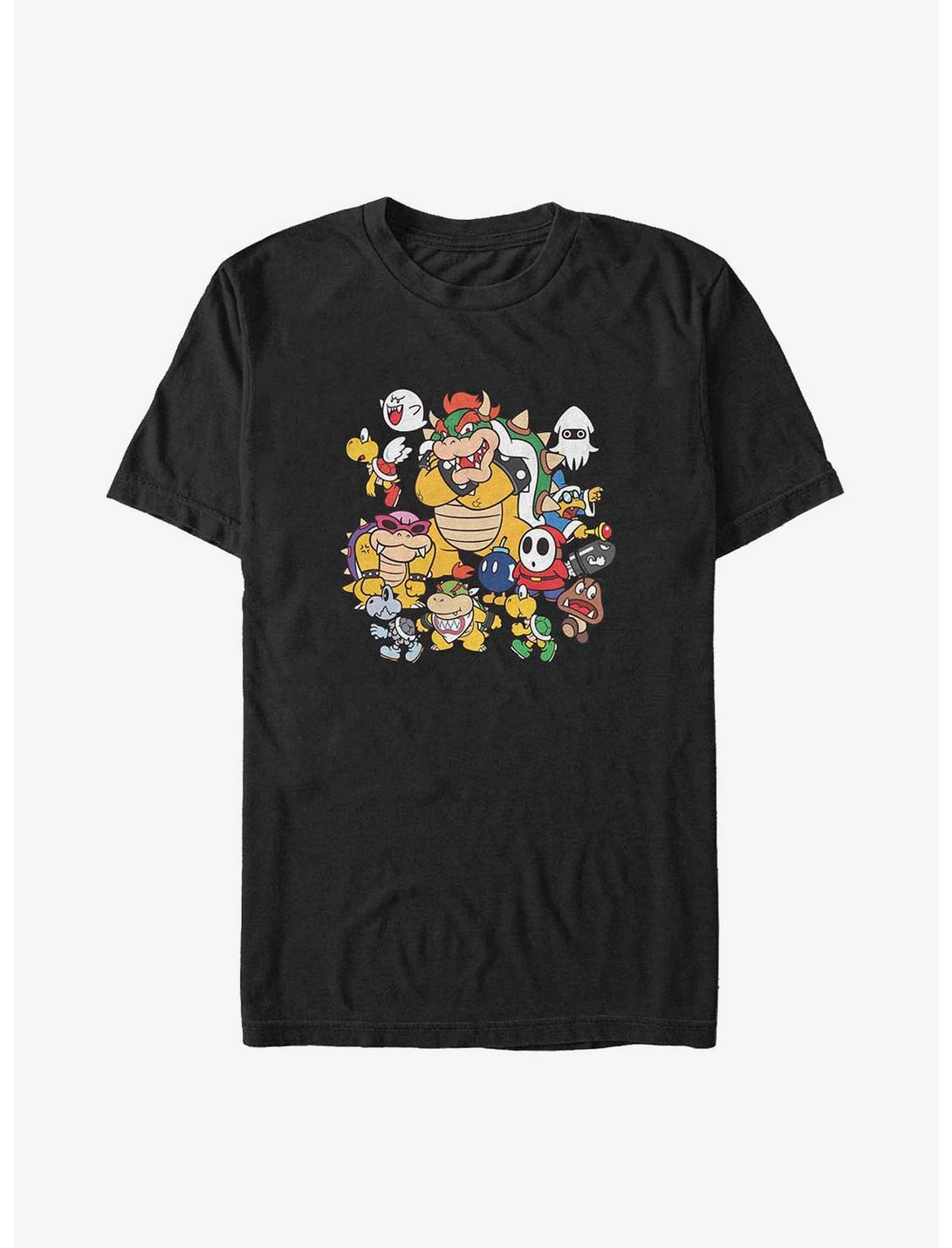 Mario Villain Group Big & Tall T-Shirt