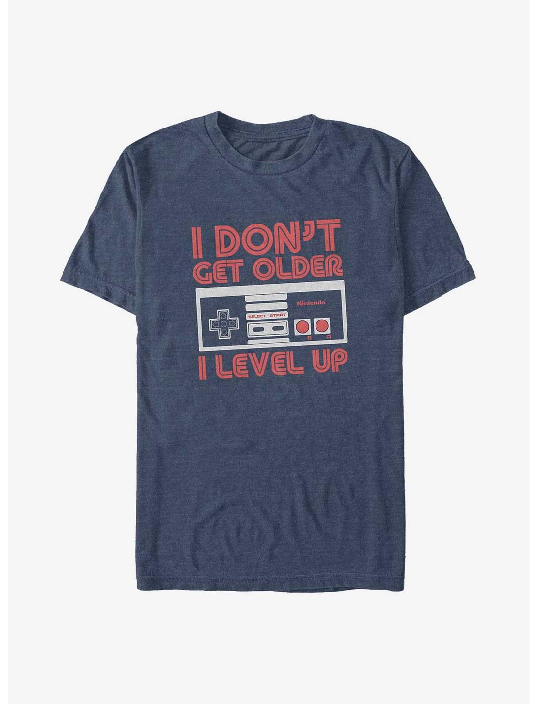Nintendo I Don't Get Older, I Level Up Big & Tall T-Shirt