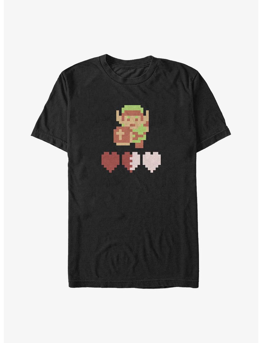 The Legend of Zelda Heart HP Big & Tall T-Shirt