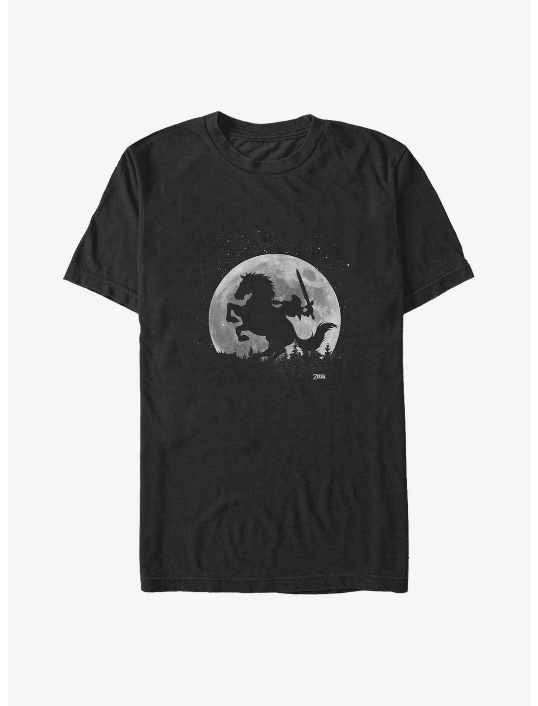 T-shirt grande taille The Legend of Zelda Link Lune Montée