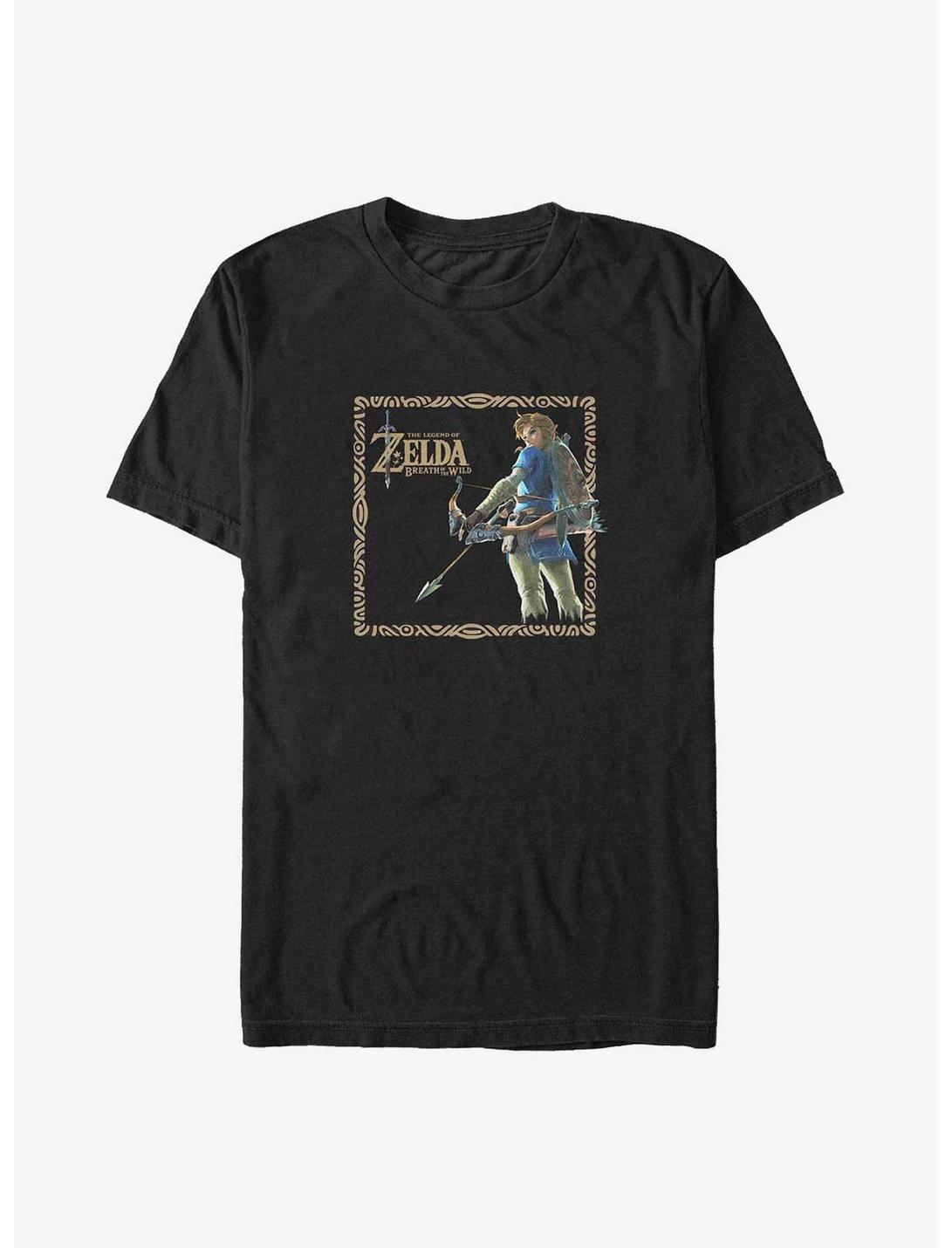 T-shirt grand et large Legend of Zelda avec tampon Link
