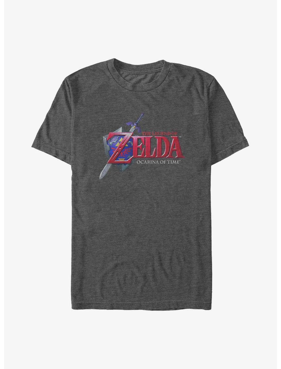 The Legend of Zelda: Ocarina Of Time Logo Big & Tall T-Shirt
