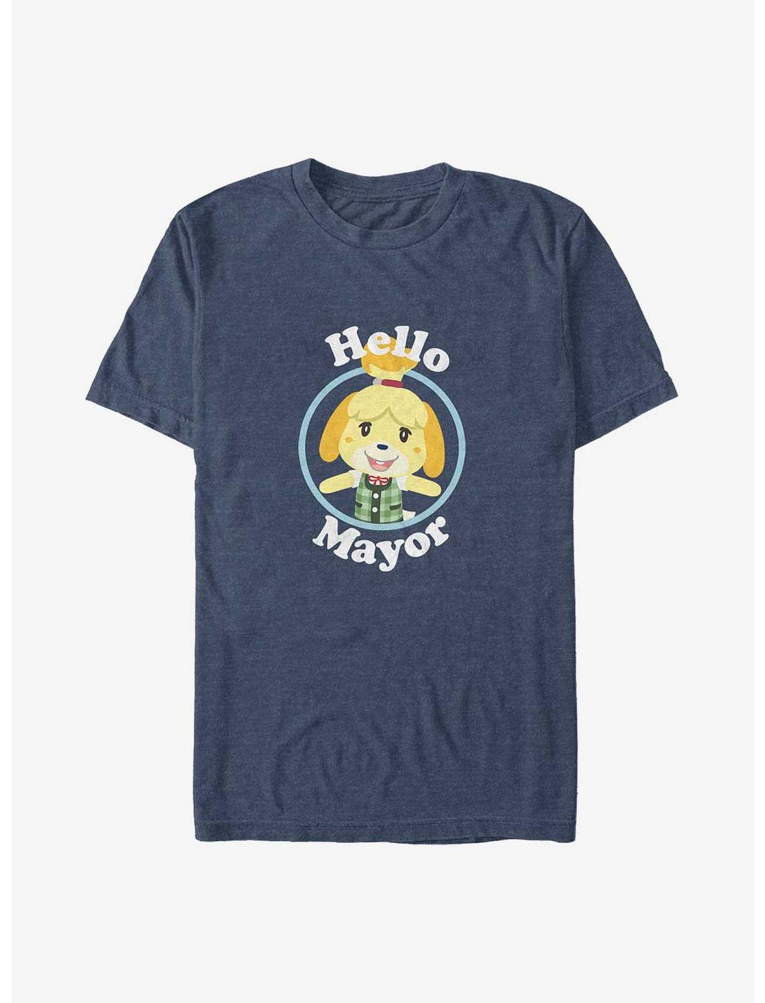 T-shirt grand format « Animal Crossing Isabelle Hello Mayor »