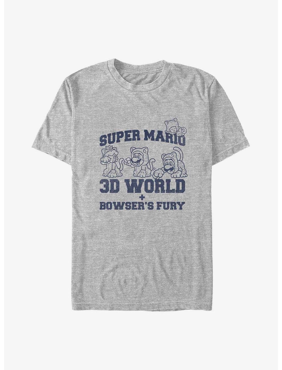 Mario 3D World Collegiate Big & Tall T-Shirt