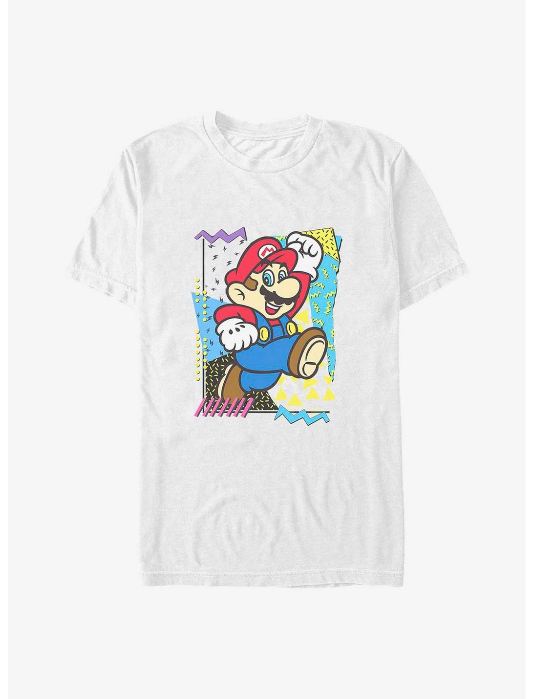 T-shirt Mario Années 90 Grandes Tailles