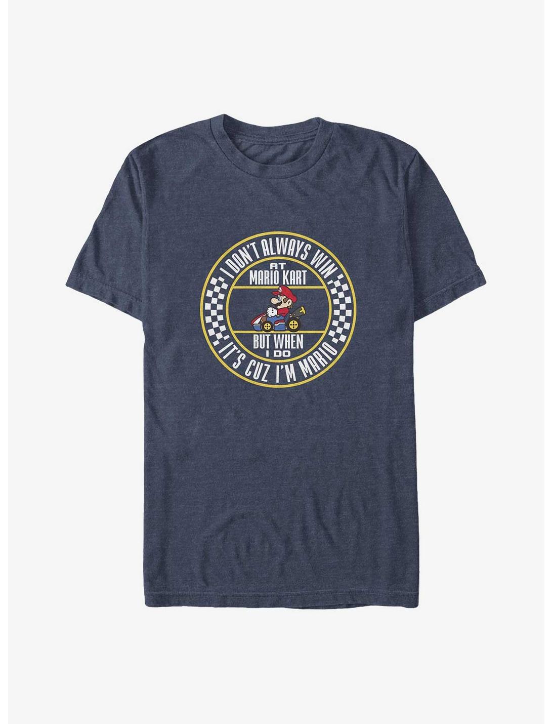 Mario I Win Cuz I'm Mario Big & Tall T-Shirt